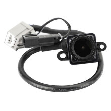 Cámara de visión trasera compatible con Dodge Journey 2011-2020, ABS negro, reemplazo para los números de pieza 56054158AB AC AD AE AF AG