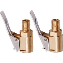 Embout de gonflage de pneu sans fil en laiton, pour pompes à air et ateliers automobiles, lot de 2