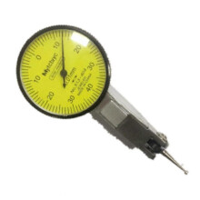 Comparatore a quadrante con base magnetica, scala metrica 0-10 mm, precisione 0,01 mm, conversione da pollici a frazioni metriche, punta in carburo.