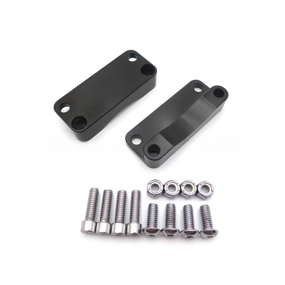 Front Spacer Bracket Relocator Kit For 1993-2013 Touring Road King Road Glide Street Electra Glide 6031820960384