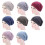 Gorro holgado de algodón marrón para adultos, de una pieza. 4
