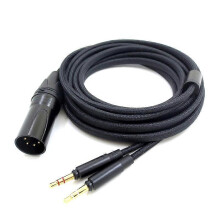 Balanced Headphone Cable Compatible with Beyer T1 T5 Amiro 4 Core XLR 3m