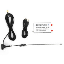USB-RTL-SDR-Empfänger, silberfarben, Aluminiumlegierung, 100 kHz–1,7 GHz, SMA-Antennenanschluss, RTL2832U-Chipsatz
