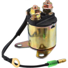 Relè solenoide di avviamento compatibile con motori a benzina Honda GX160 GX200 da 5,5 CV e 6,5 CV. Ricambio per motore.