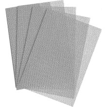 Metallsieb aus Edelstahl 304, 20 Maschen, 21 x 30 cm, 1 mm Öffnung, für Gartenbelüftung und Schädlingsbekämpfung, 4er-Pack
