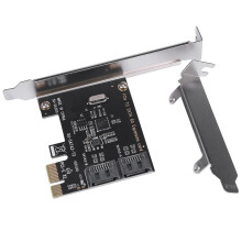 PCIe PCI Express Naar SATA3.0 2-Poorts III 6G Uitbreidingscontrollerkaartadapter