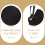Black Baseball Bat Cover Static-Resistant Lightweight 3