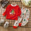 Christmas kids pullover and pants set 2-piece 5
