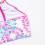 Ensemble bikini fleuri pour filles avec bas à cordon de serrage pour tous les âges 4