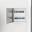 VidaXL vidaXL Access Panel White 33 x 33 x 3 cm Steel 1