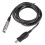 USB XLR Cable Adapter, 16Bit 48KHz Audio Interface Compatible with Windows Vista 7 10 2