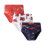 Boys' Cartoon Car Print Briefs 3-Pack Stretch 1