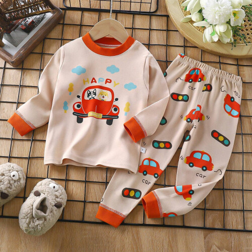 Christmas Kids 2-Piece Long Sleeve Pullover and Pants Set 1
