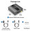 Conversor Áudio Analógico para Digital Coaxial e Óptico com Chip Profissional e Redução de Ruído 3