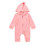 Dinosaur-hettegenser til babyjenter og -gutter, rosa, 6 måneder 1