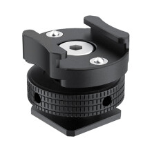 360 draaibare microfoonhouder met cold shoe-bevestiging