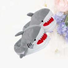 Šľapky Shark Head, útulné zimné domáce topánky, 1 pár