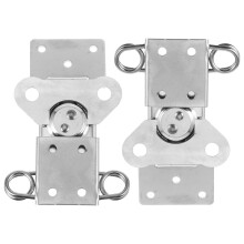 2St Twists Latch Slot Met Veer Voor Gereedschapskist En Kleine Deuren