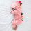Dinosaur-hettegenser til babyjenter og -gutter, rosa, 6 måneder 4