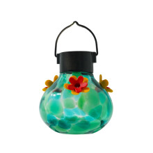 Solární lampa na krmítko pro kolibříky, venkovní zahradní veranda, balkon
