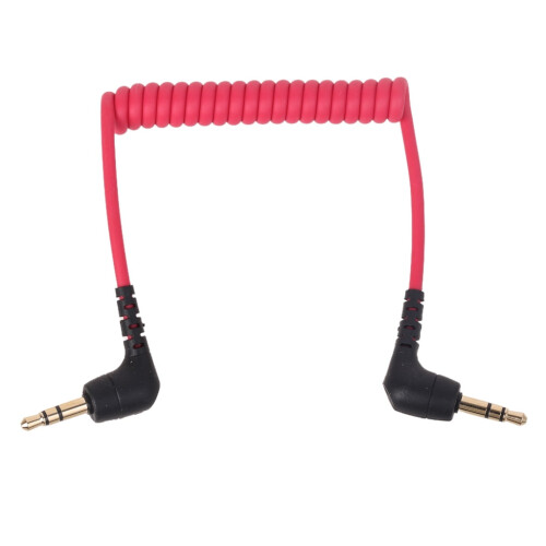 3,5mm TRS mikrofonní kabel (samec-samec), pravoúhlý