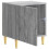 VidaXL vidaXL Bedside Table 2 pcs Grey Sonoma 43 x 34.5 x 50 cm 3