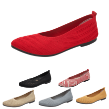 Women's flats shoes soft comfortable slip-on casual dress