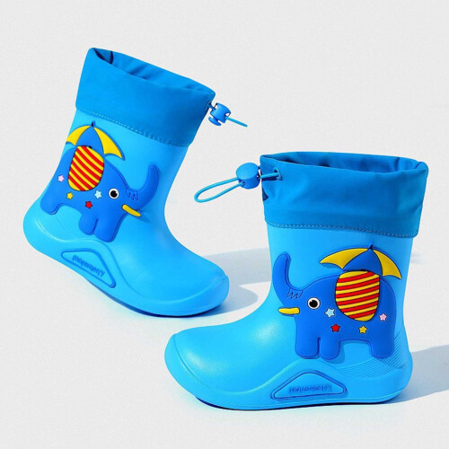 Toddler Rain Boots Dinosaur Print 1 Pair 1