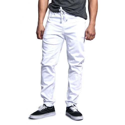 Men's drop crotch stretch jogger pants twill 5X