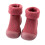 Soft Knit Toddler Slippers Rubber Sole Size 12 1