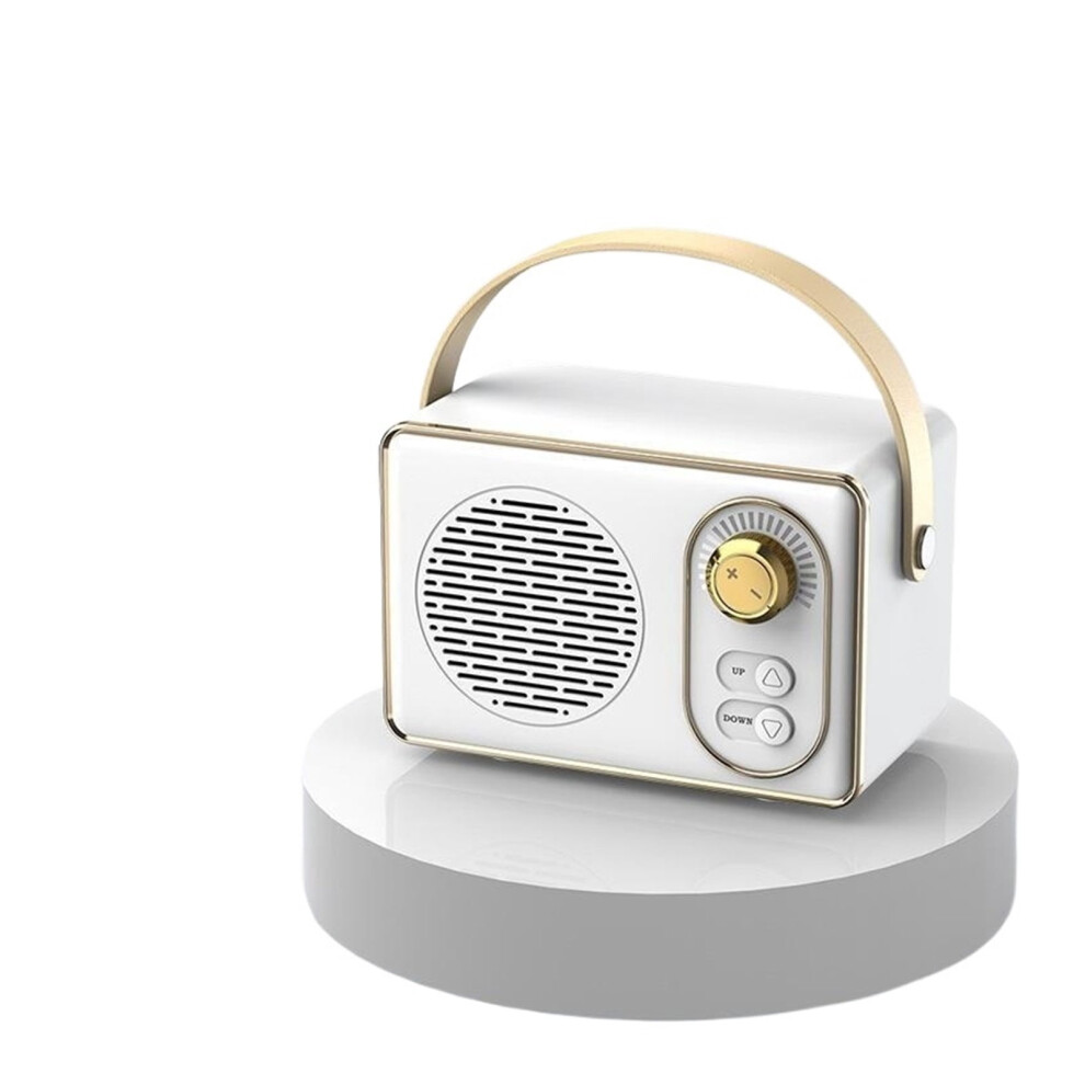 Mini Retro Bluetooth Speaker With Fm Radio And Usb/Tf Card 9362892694356