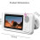 Waterproof Speaker Phone Holder White IPX4 360 Rotatable 7