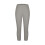 Women's Plus Size Capri Pants Gray Polyester Spandex L-5X 1