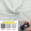 Drap-housse Queen en microfibre brossée, poches profondes, gris clair 2