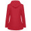 Women's solid hooded raincoat windproof jacket with 4