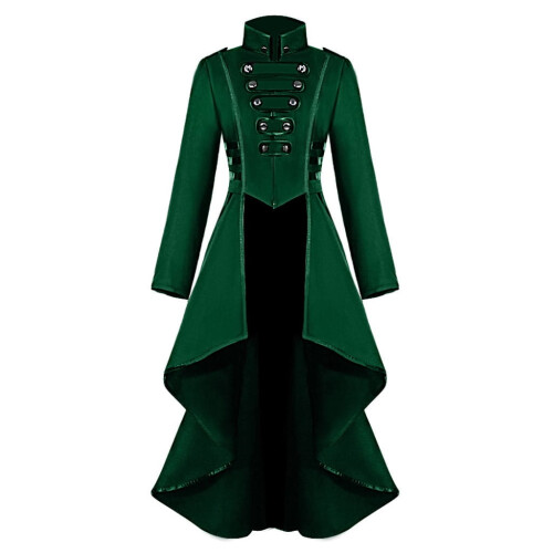 Cóta Eireaball Corséid Steampunk Gotach na mBan Glas M 1