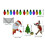 Weihnachtsmagnete, reflektierend, 29 Stück 2