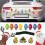 Weihnachtsmagnete, reflektierend, 29 Stück 5