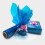Rolo de Papel de Embrulho Azul 1612 Polegadas (1 Unidade) 6