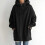 Schwarzer Damen-Kapuzenpullover mit Reißverschluss und Taschen, Größe S 1