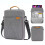 Draagbare tablethoes 13,3 inch grijs 4