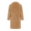 Γυναικείο παλτό shearling με μακριά μανίκια και εγκοπή στο πέτο από μαλλί 5