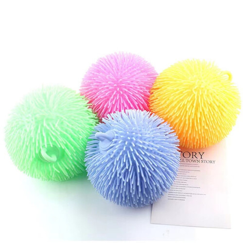 Mehrfarbiger, stacheliger Igel-Stressball – weicher Sensorik 2