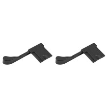 2X Metal Hot Shoe Cover Thumb Grip for X100F X100T X70 X-E3 X-A1 X-A2 X-A3 X-A5 X-M1 XA3 XE3 Black