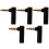 15Pièces Adaptateur 3.5mm À Noir Angle 90 Résistant 8