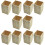 10Pièces Pot À Ustensiles Bois Pour Organisation 7