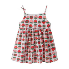 Girls Sleeveless Tank Dress Red Size2Y