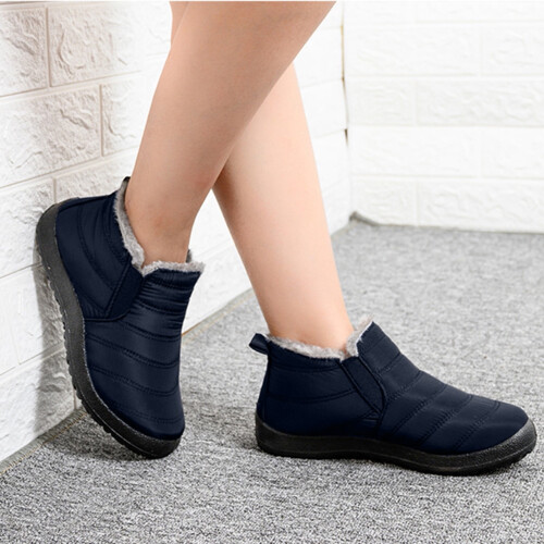 Botas de neve femininas com largura extra, tamanho 10. 1