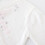 Meisjes casual gebreide trui/jas wit110 4