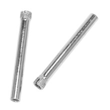 200Pcs Diamond Coated Drill Bit Set 6mm Diamond Tipped Hole Saw for Tile, Glass, Ceramics, Porcelain, Marble